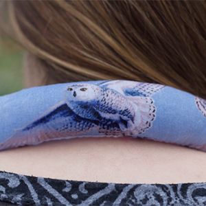 Neck Cooler - Snowy Owl design