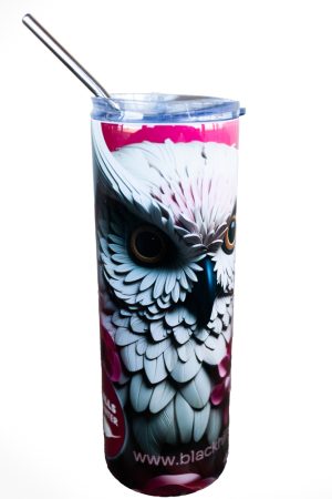 Insulated Travel Mug with Straw/ Drinking Glass - Image 2